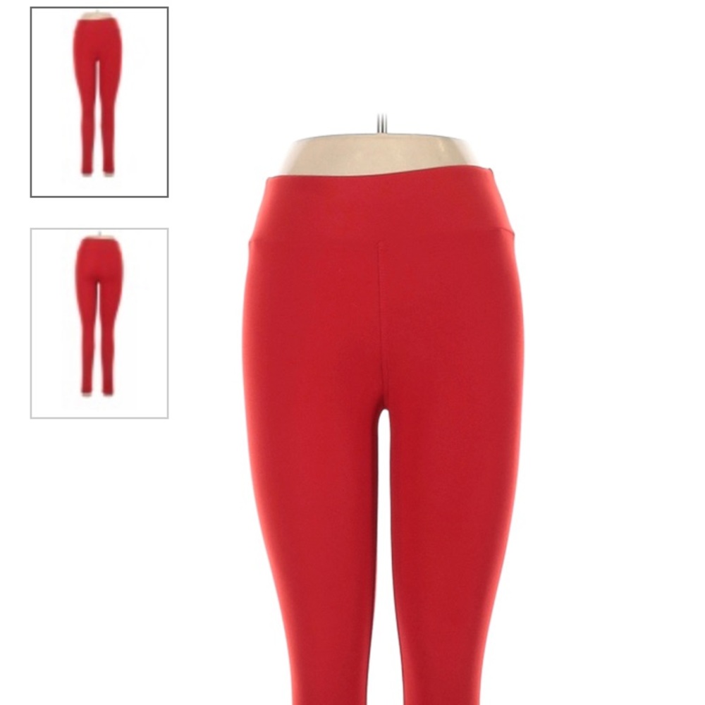 LulaRoe | Red leggings | One size fits most